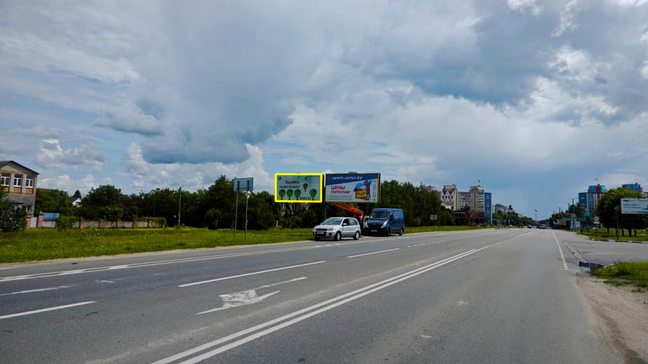 Солигорск, Мира пр. (въезд в город) сторона В2. Изображение 0.