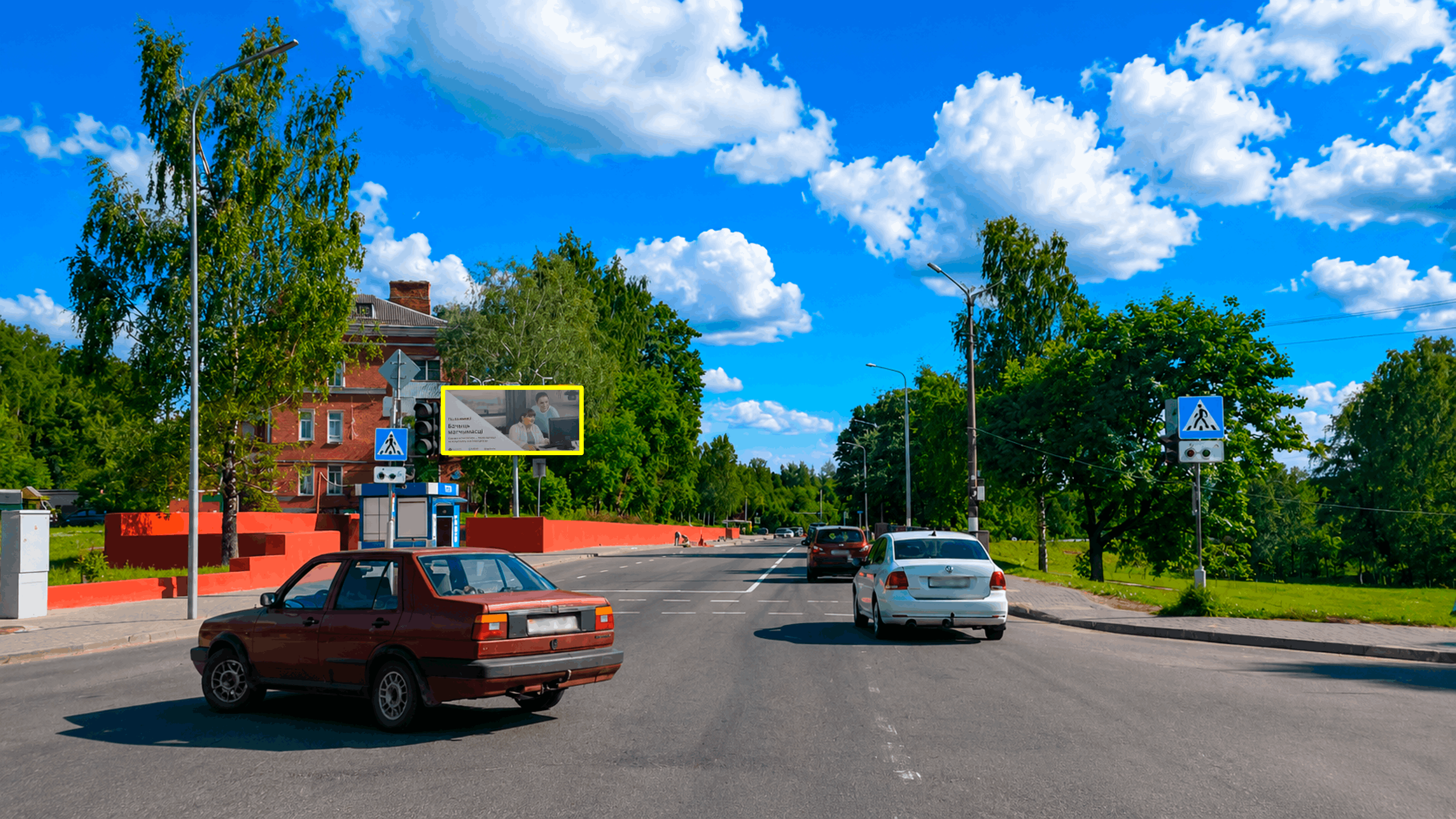 Полоцк, Юбилейная ул., район остановки "Кульнева" сторона B. Изображение 0.