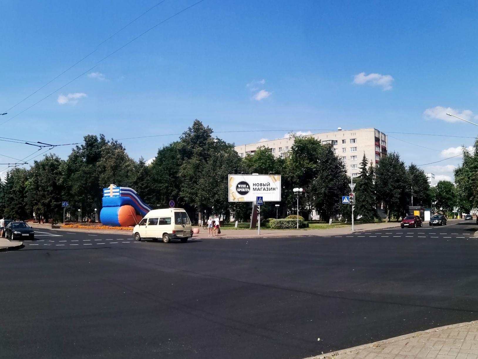 Бобруйск, ул. Минская - ул. Социалистическая сторона A2. Изображение 1.